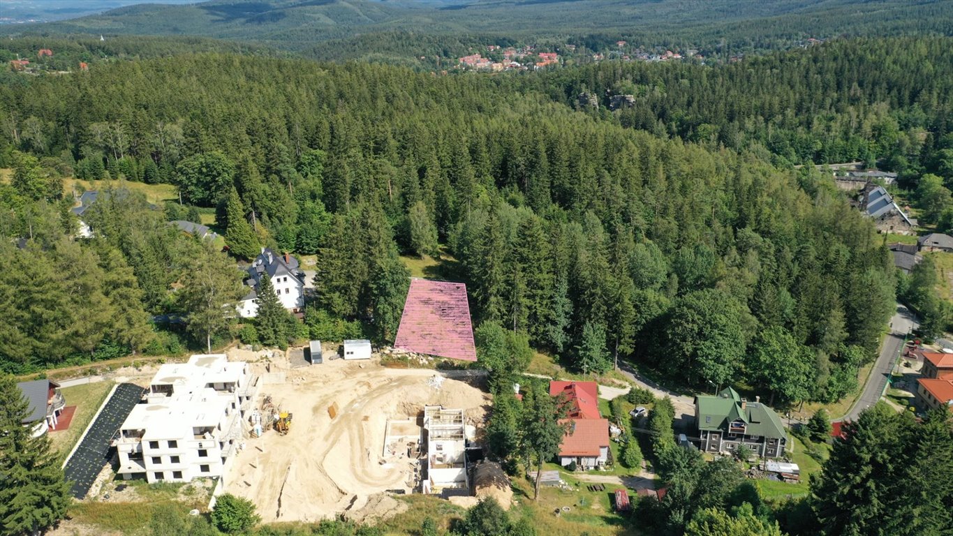 Działka budowlana na sprzedaż Szklarska Poręba, Huta, Kryształowa  1 006m2 Foto 5