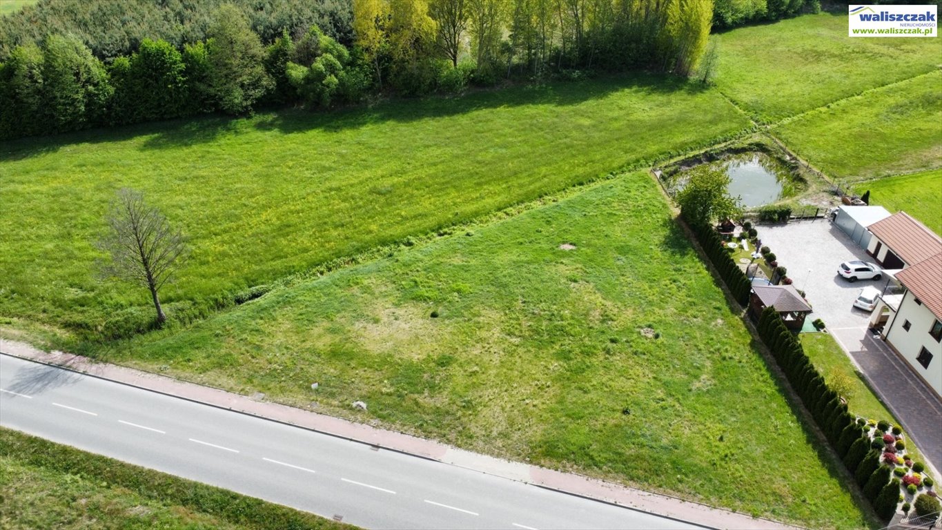 Działka 1800 m² pod dom w Straszowie, las, media, asfalt Straszów  1 800m2 Foto 1