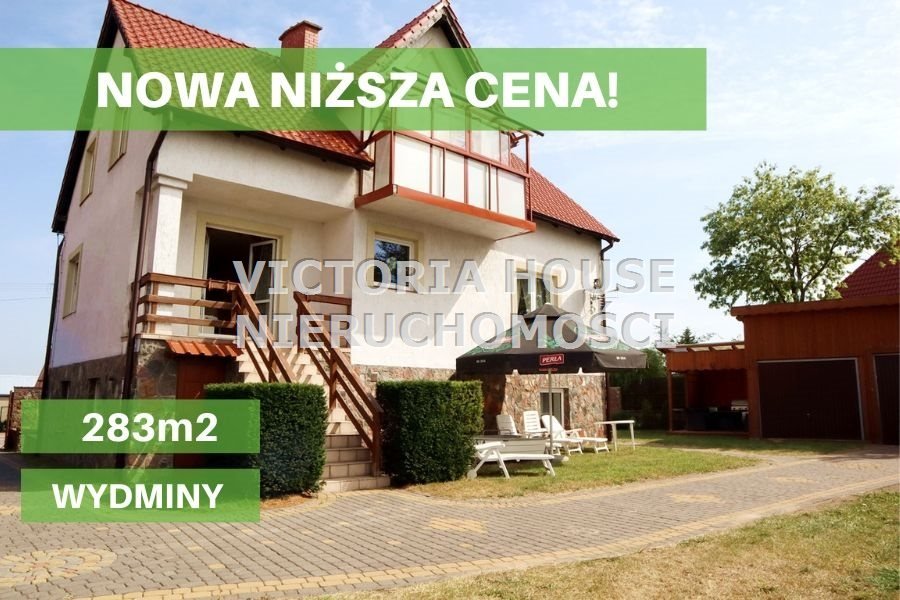 Wydminy, dom 283 m2 z garażem i kominkiem! Wydminy  283m2 Foto 1