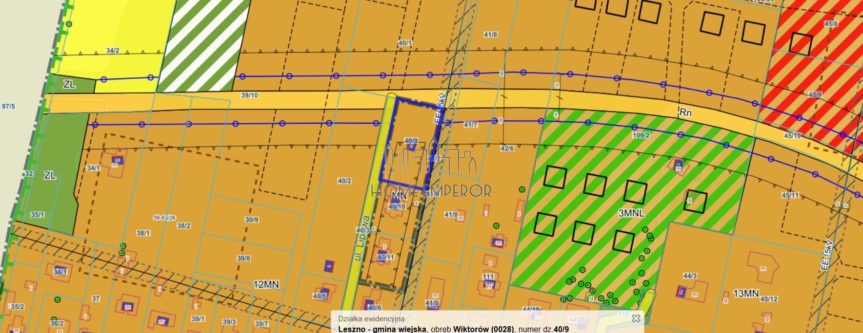 Działka budowlana na sprzedaż Wiktorów, Lipowa  1 596m2 Foto 1