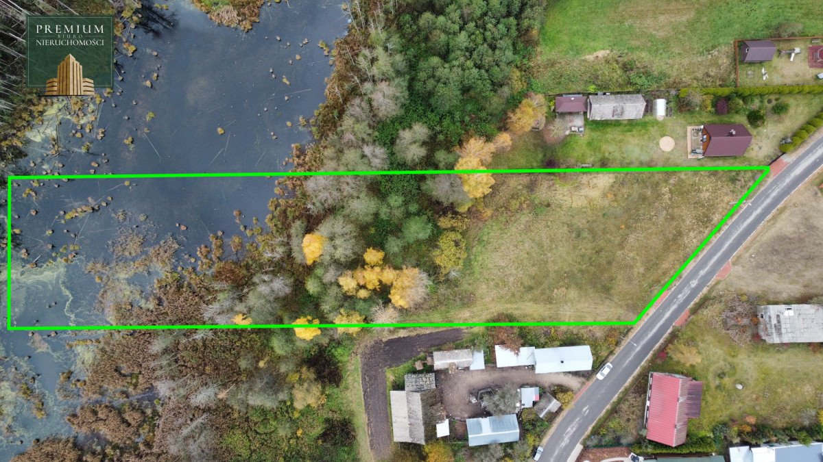 Działka pod dom z lasem i dostępem do rzeki Czarna Karczmisko  7 100m2 Foto 1