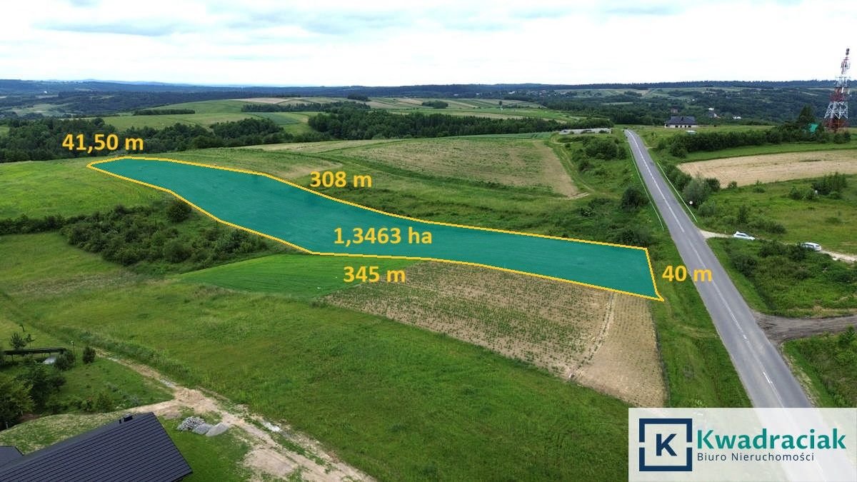 Przestronna działka 13 463 m² pod zabudowę w Pruchniku - polecam! Pruchnik, Bieszczadzka  13 463m2 Foto 1