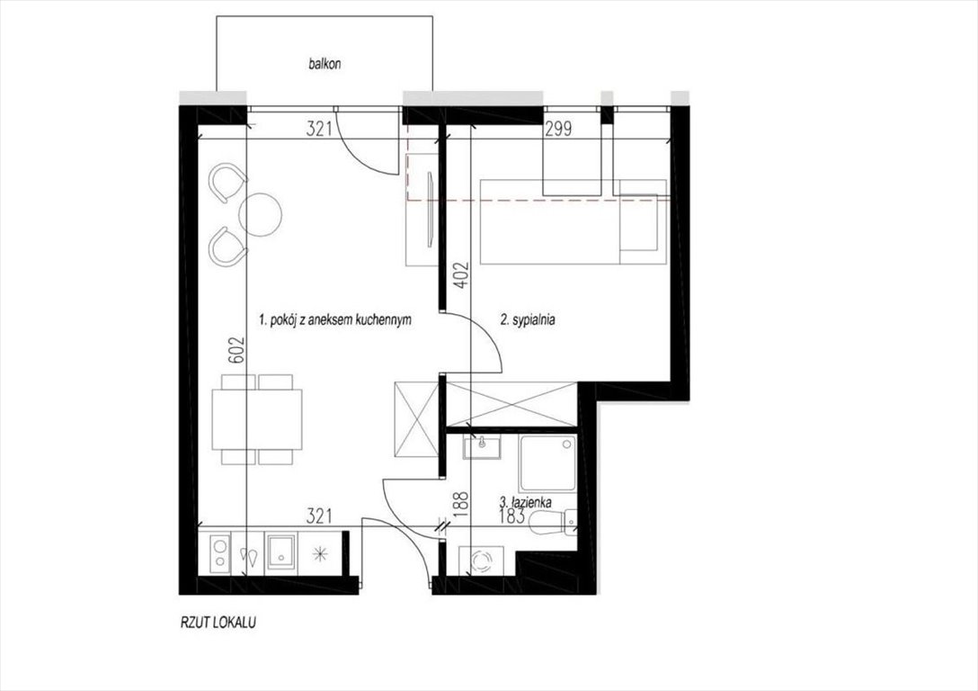 Sprzedam nowoczesny apartament 32,75 m² z balkonem w Karpaczu Karpacz  33m2 Foto 1