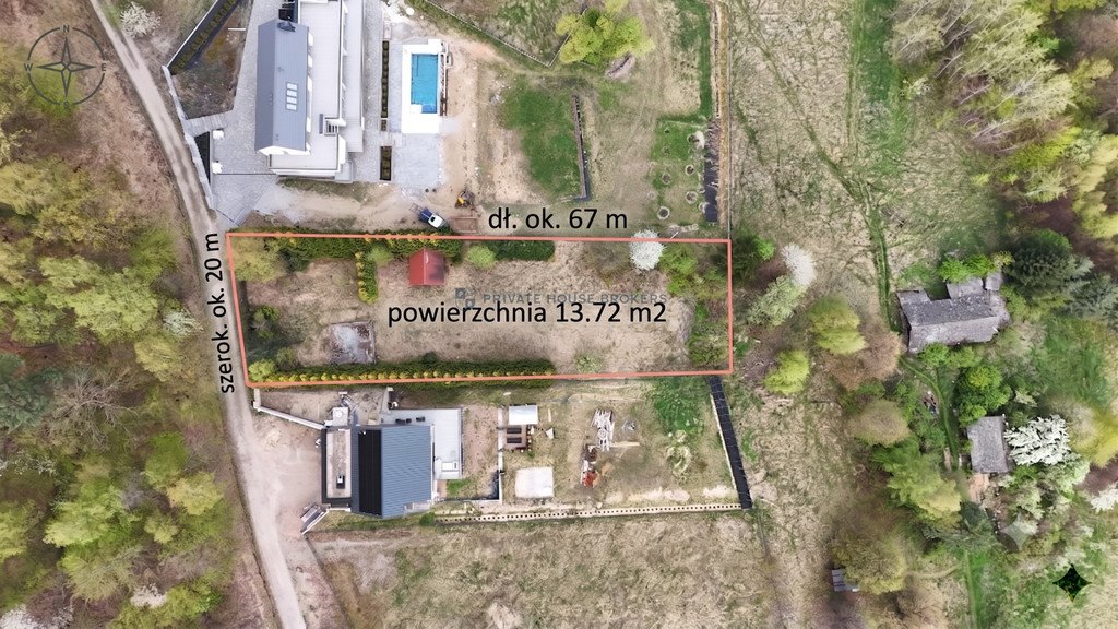 Działka 1371 m² w Brzezowej z widokami - zapraszam Brzezowa  1 372m2 Foto 1
