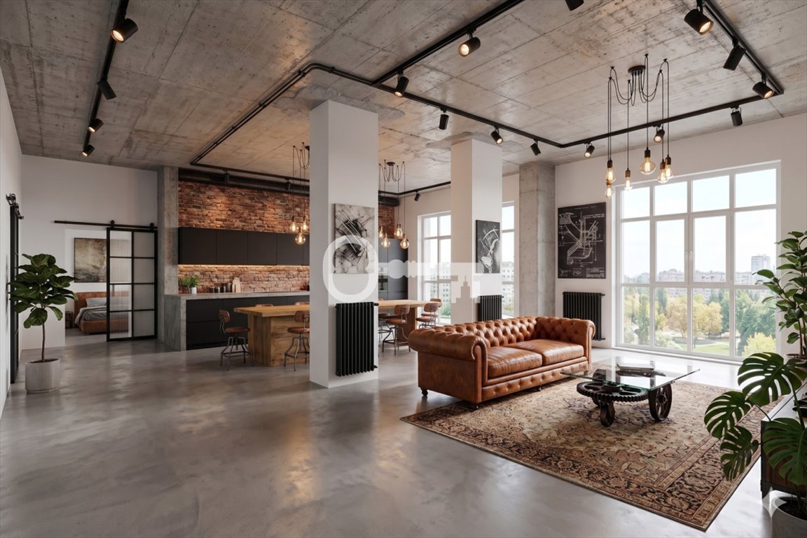 Unikatowy loft 160 m² z panoramicznym widokiem na park Wrocław, Grabiszyn, gen. Józefa Hallera  160m2 Foto 1