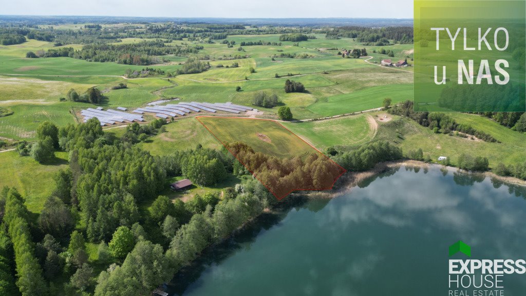 Malownicza działka nad Jeziorem Boczne 13 564 m2 Przerośl  13 564m2 Foto 1