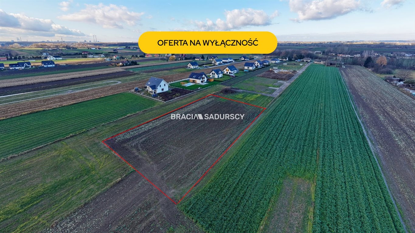 Działka 28 arów w Krakowie - Nowa Huta z MPZP Kraków, Nowa Huta  2 829m2 Foto 1