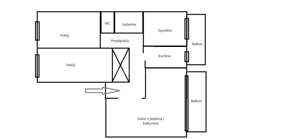 Mieszkanie czteropokojowe  na sprzedaż Siedlce, Młynarska  72m2 Foto 17