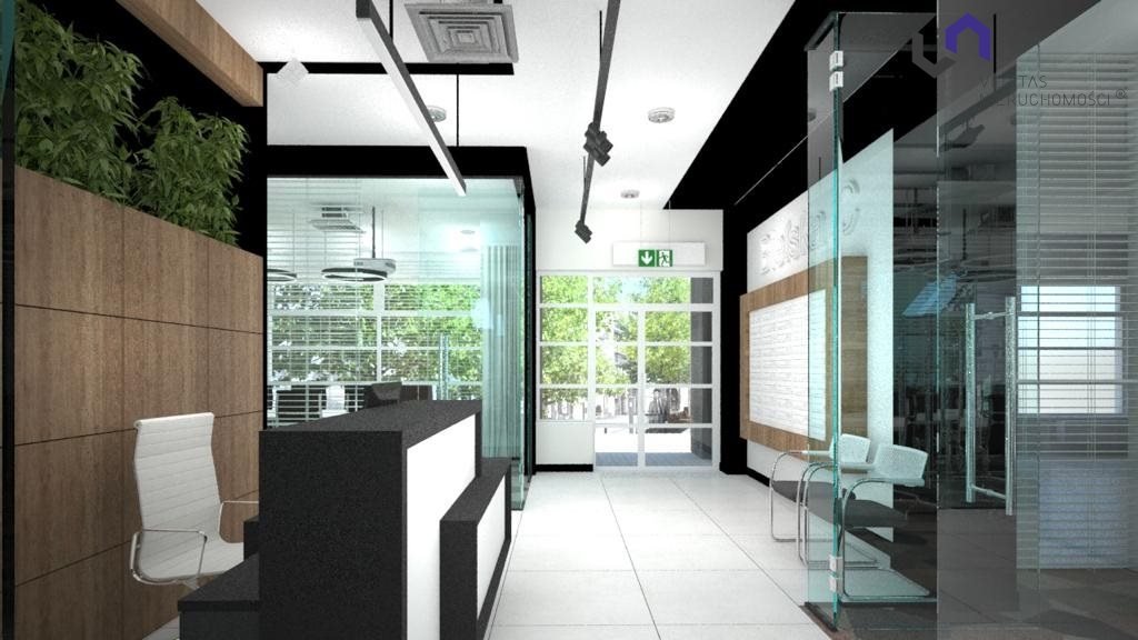 Przestronny lokal biurowy z witryną, klimatyzacja, recepcja Tychy, Aleja Bielska  270m2 Foto 1