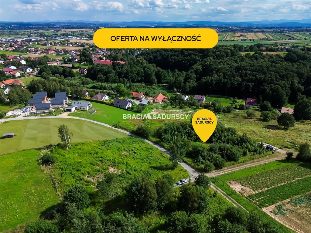 Polecam widokową działkę 27,82 ar w Mnikowie z prądem i szybkim dojazdem Mników, Skalista  2 782m2 Foto 1