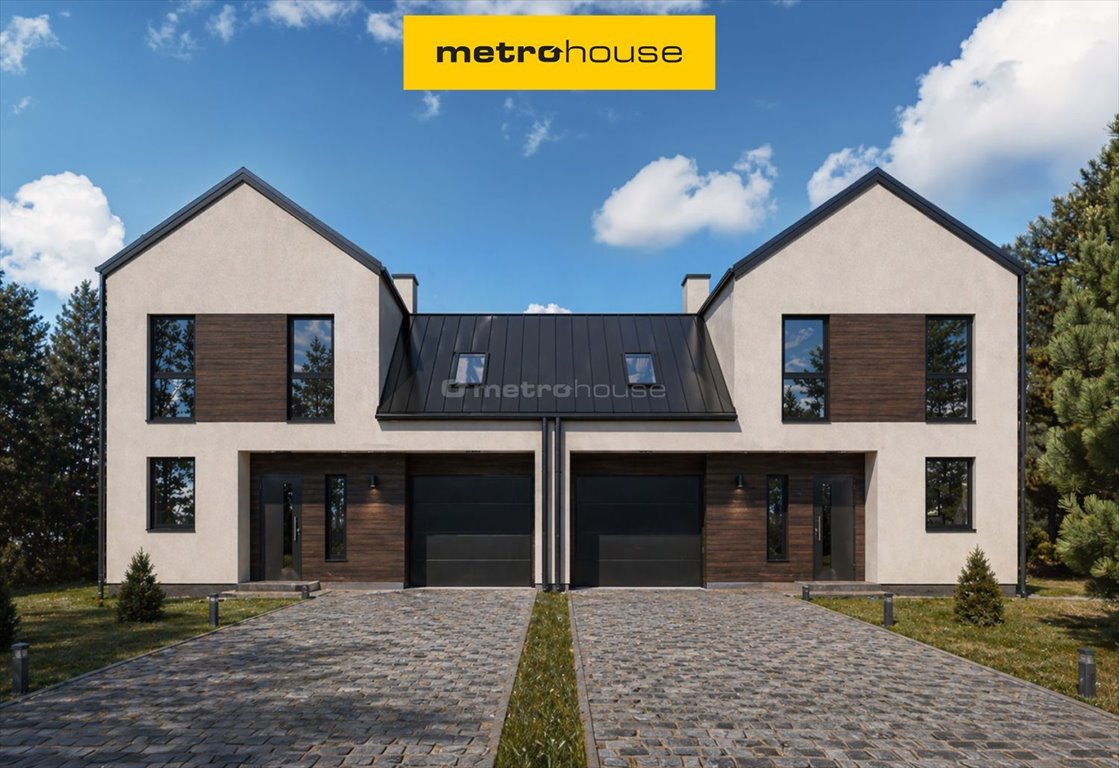 Nowoczesny bliźniak 130 m² z garażem i 6 pokojami Osowiec  156m2 Foto 1