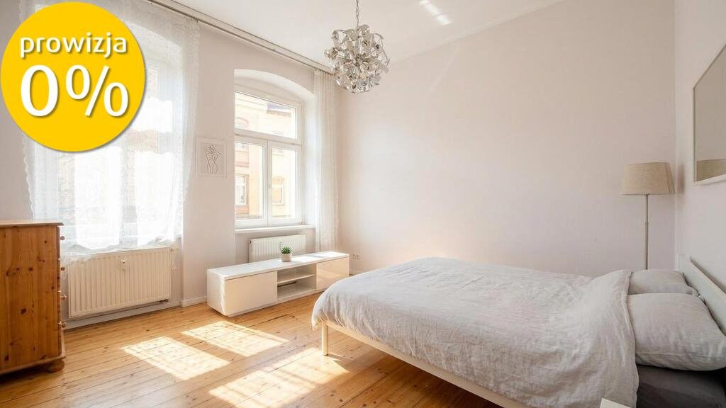 Stylowe 2-pokojowe mieszkanie z wysokimi sufitami w centrum Wrocławia Wrocław, Ołbin, Ołbin, Nowowiejska  52m2 Foto 1