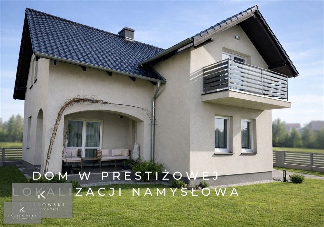 Nowoczesny dom z 6 sypialniami, ogród i prestiżowa lokalizacja Namysłów, Namysłów  267m2 Foto 1