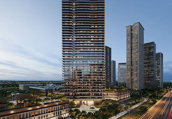 Luksusowy apartament 2 pok. z widokiem na miasto i morze Zjednoczone Emiraty Arabskie, Dubai Creek, Creek Harbour, Dubai Creek, Dubaj  133m2 Foto 1