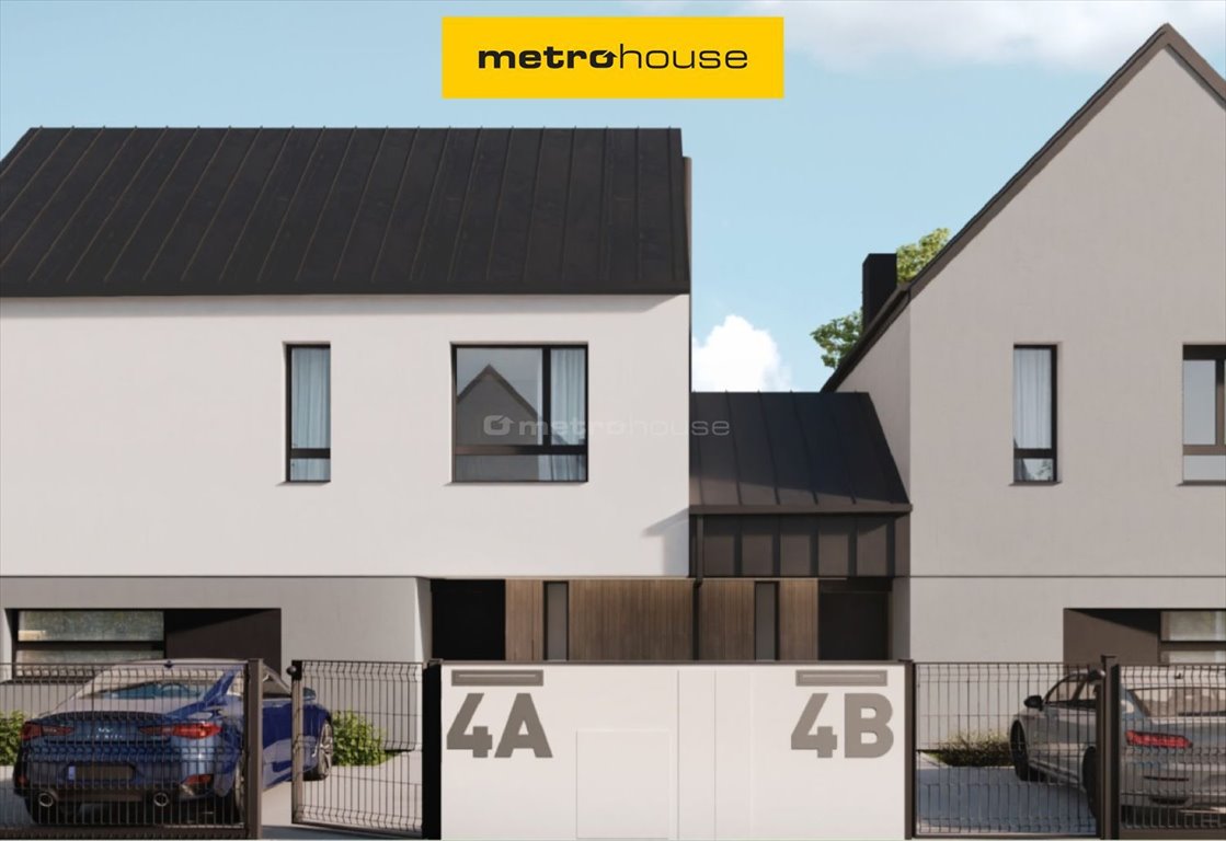 Nowoczesny dom 94 m2 z dużymi przeszkleniami i pompą ciepła Swarzędz  94m2 Foto 1