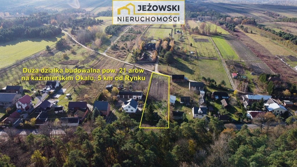 Działka budowlana na sprzedaż Kazimierz Dolny, Okale  2 112m2 Foto 1