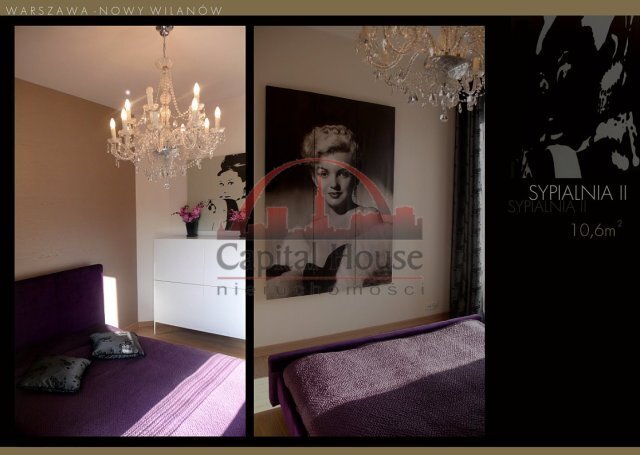 Mieszkanie trzypokojowe na wynajem Warszawa, Wilanów, Sarmacka  70m2 Foto 1