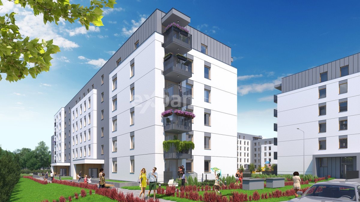 Mieszkanie dwupokojowe na sprzedaż Lublin, Dziesiąta, Wyścigowa  49m2 Foto 1