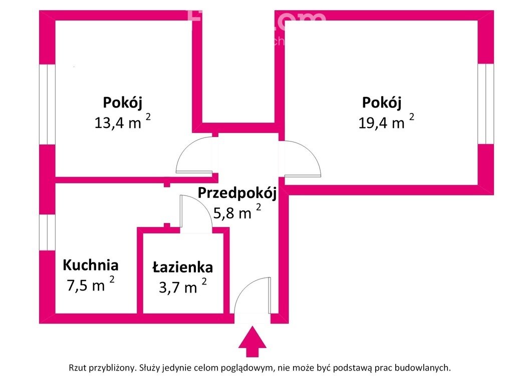 Mieszkanie dwupokojowe na sprzedaż Olsztyn, Zatorze, Mieczysława Niedziałkowskiego  50m2 Foto 11