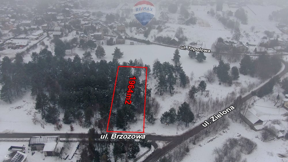 Działka budowlana na sprzedaż Grabowa, Brzozowa  1 964m2 Foto 1