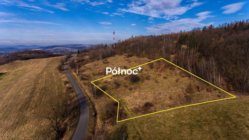 Na sprzedaż działka z widokiem na Kotlinę Kłodzką i góry Jaszkówka  7 140m2 Foto 1