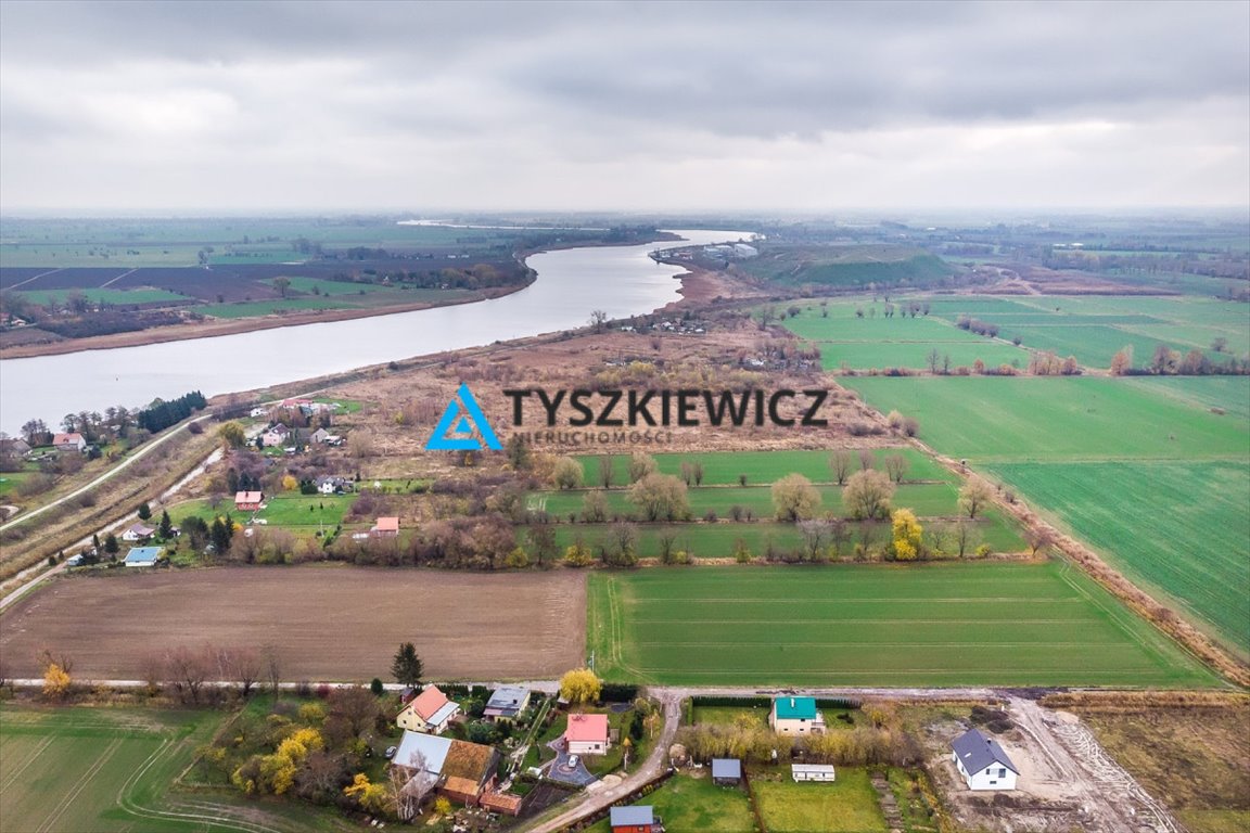 Działka budowlana na sprzedaż Wiślinka, Ku Pompie  1 384m2 Foto 1