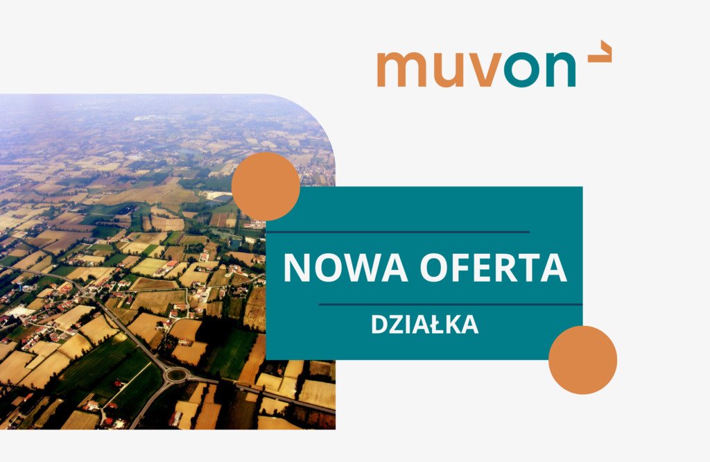 Działka budowlana 1050 m² przy asfaltowej drodze w Rudniku Rudnik  1 050m2 Foto 1