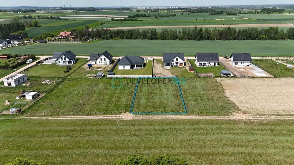 Działka pod dom jednorodzinny w Giełczynie, 1200 m² Łomża  1 200m2 Foto 1