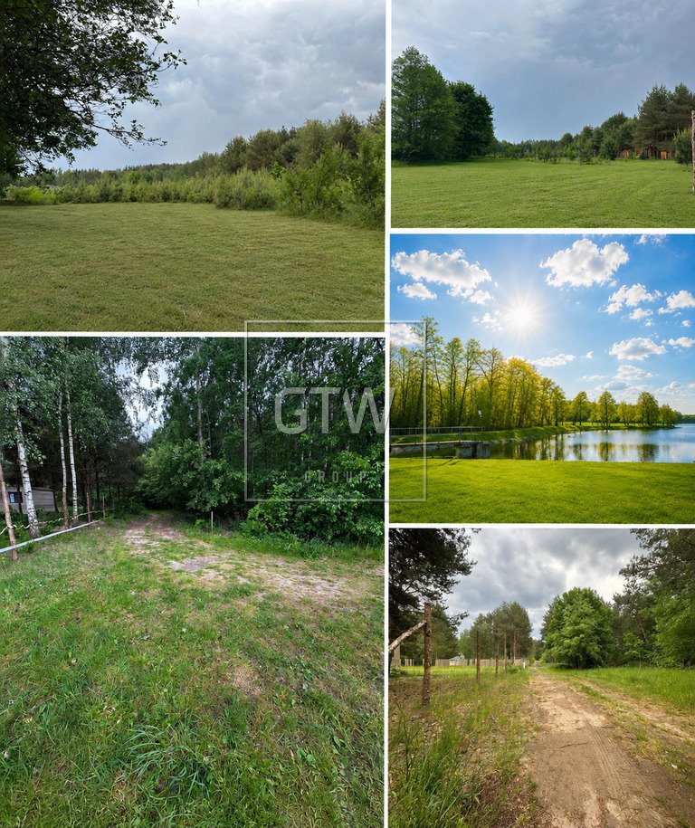 Działka budowlano-rekreacyjna 2001 m² w Jeziórce, las, spokój Jeziórka  2 001m2 Foto 1