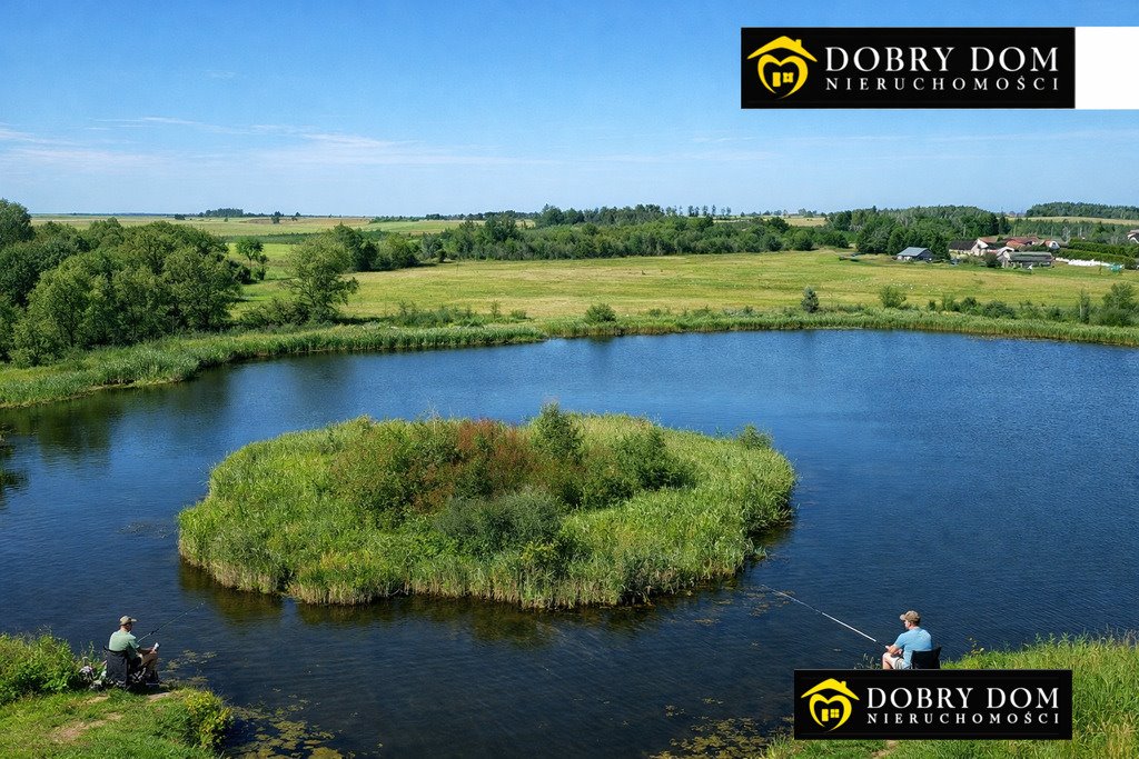 Na sprzedaż malownicza działka 42 arów nad zalewem w Krynkach Krynki  4 200m2 Foto 1