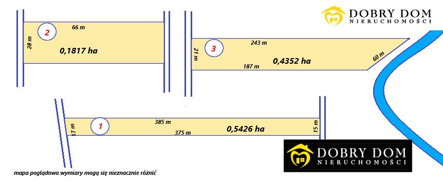 Atrakcyjne działki rolne w Starej Kamionce, 11 500 m2 Stara Kamionka  11 500m2 Foto 1