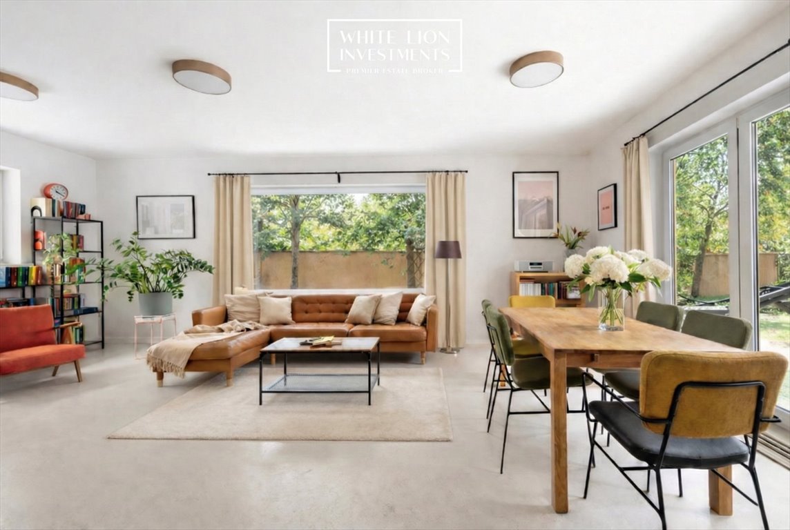 Przestronny dom bliźniak z ogrodem i balkonami w Radości Warszawa, Wawer, Zasobna  195m2 Foto 1