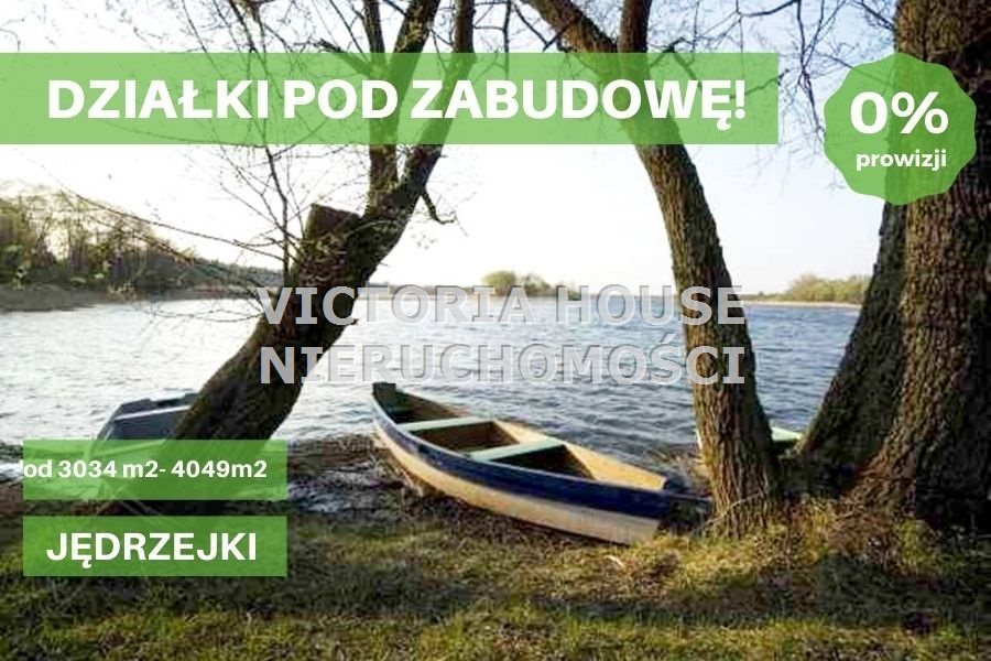 Działka 3034 m² pod zabudowę nad Jeziorem Białym Jędrzejki  3 034m2 Foto 1