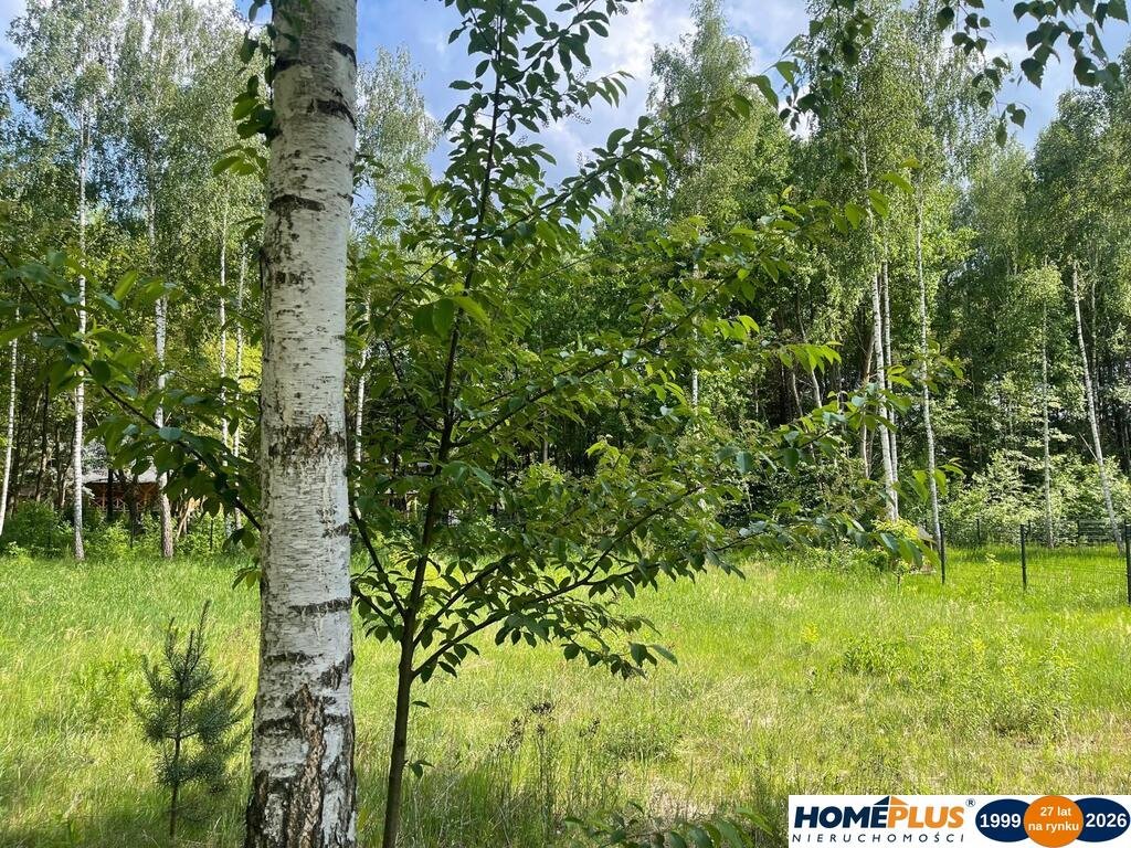 Działka 1034 m² w Borkach z lasem i mediami Borki  1 034m2 Foto 1