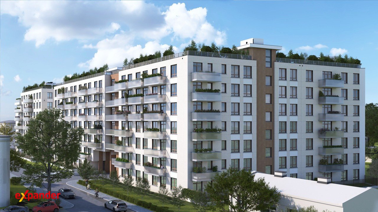 Zapraszam do obejrzenia nowoczesnego 2-pokojowego mieszkania z ogrodem na dachu Warszawa, Liwska  40m2 Foto 1