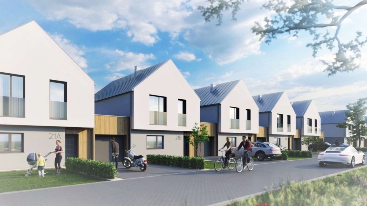 Nowoczesny dom 124 m² z garażem, ogród, podłogowe ogrzewanie Rzeszów, Budziwój, Budziwojska  125m2 Foto 1