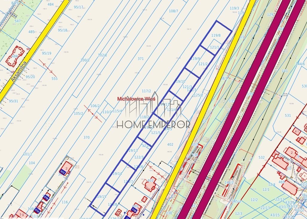 Działka budowlana na sprzedaż Michałowice-Wieś, Księcia Józefa Poniatowskiego  900m2 Foto 2