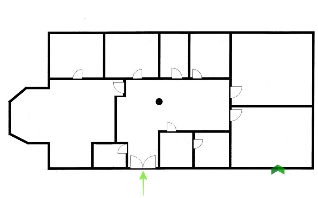 Przestronny lokal biurowy 87,6 m2 w centrum Białegostoku Białystok, Centrum, św. Rocha  88m2 Foto 1
