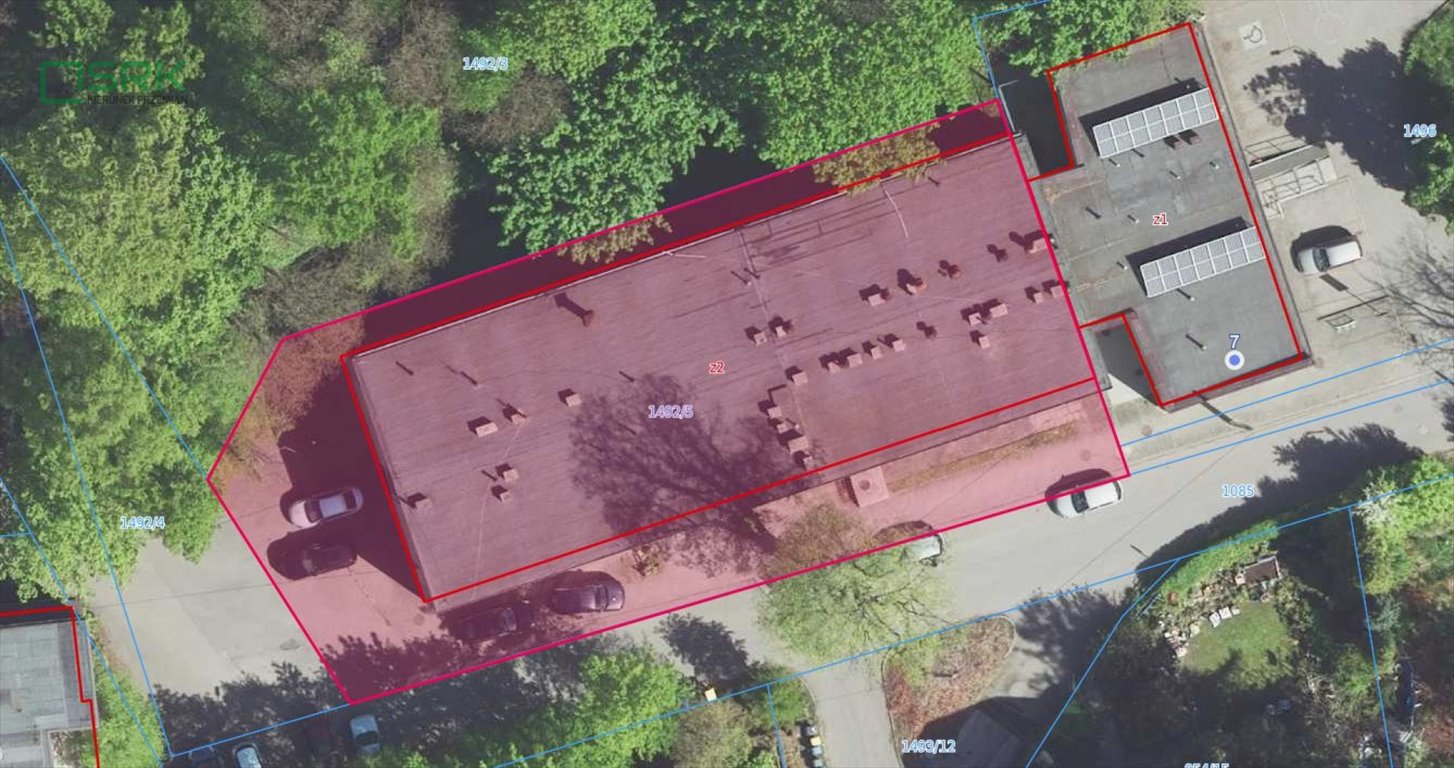 Działka 1180 m² z budynkami i infrastrukturą w Sosnowcu Sosnowiec, Kazimierz Górniczy, Ogrodowa  1 180m2 Foto 1