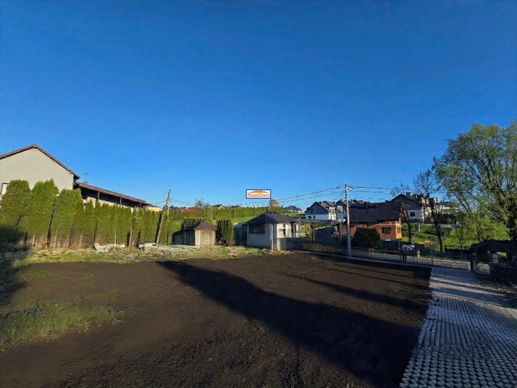 Działka budowlana 969 m² - pełna infrastruktura i projekt Tomaszowice  970m2 Foto 1