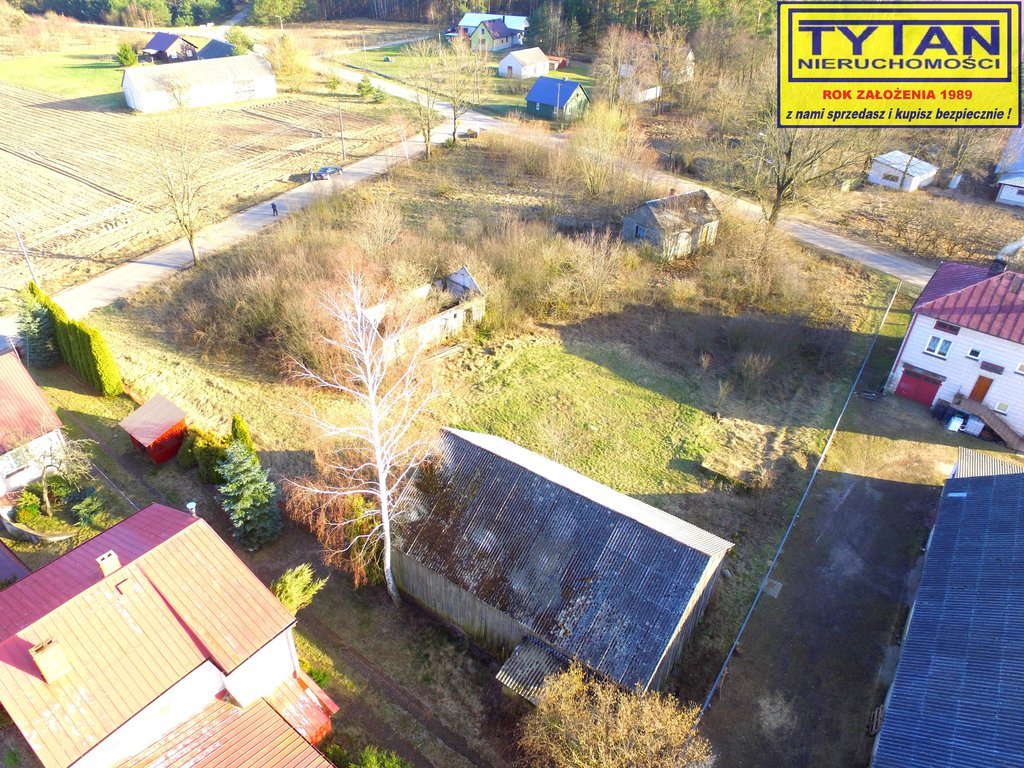 Działka z domem i stodołą, 3 271 m², Stare Chlebiotki Stare Chlebiotki  3 271m2 Foto 1