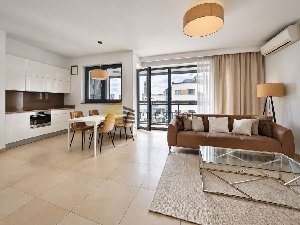 Apartament 98 m² z panoramicznym widokiem na Pałac Kultury Warszawa, Śródmieście, Grzybowska  98m2 Foto 1