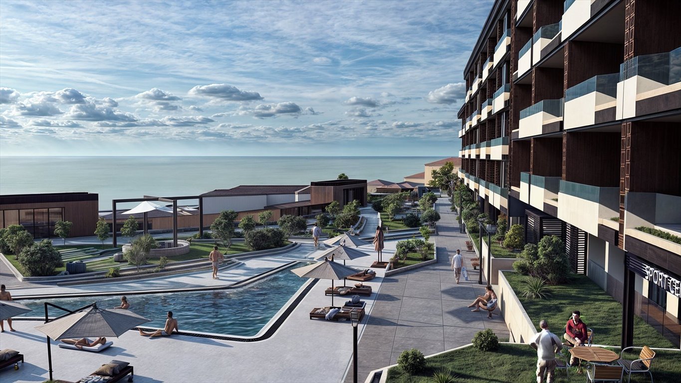 Widok na morze i naturę w Çınarcık – 61 m², kompleks z udogodnieniami Turcja, Karpuzdere, Karpuzdere, Çınarcık, Yalova  61m2 Foto 1