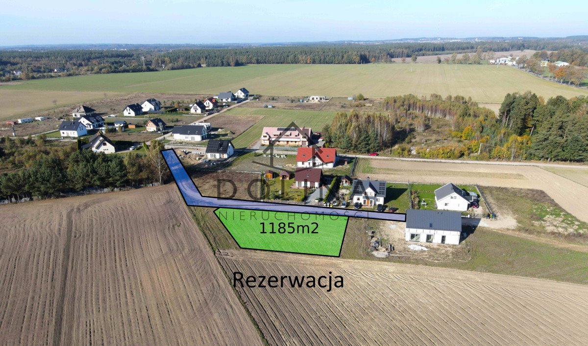 Działka budowlana na sprzedaż Gdańsk, Rębiechowo, Pod Chmurką  1 185m2 Foto 1