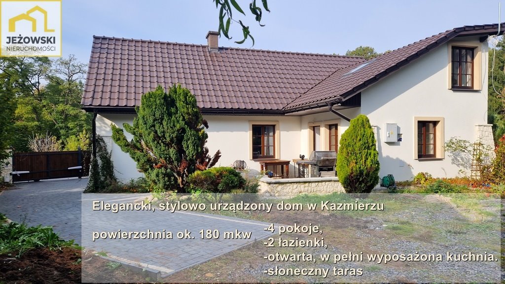 Urokliwy dom 180 m² w Kazimierzu z ogrodem i tarasem Kazimierz Dolny, Czerniawy  180m2 Foto 1