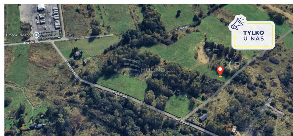 Działka budowlana na sprzedaż Kamienica Polska, Kopalniana  2 000m2 Foto 1