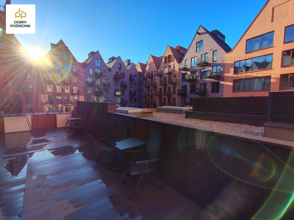 Nowoczesny 2-pokojowy apartament z dużym tarasem w centrum Gdańska Gdańsk, Śródmieście, Chmielna  42m2 Foto 1