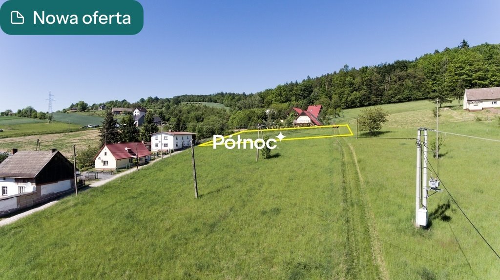 Na sprzedaż widokowa działka 1283 m² z warunkami zabudowy Czerwieńczyce  1 283m2 Foto 1