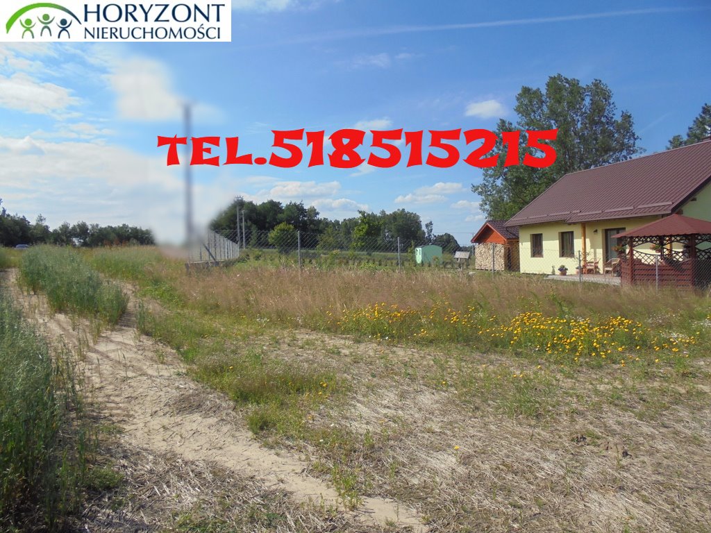 Działka budowlana w Rąbie z warunkami zabudowy i mediami Rąb  1 187m2 Foto 1