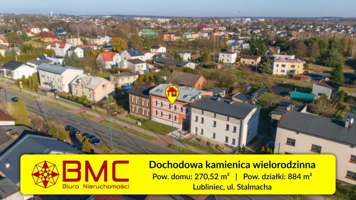 Dochody i komfort: dom z 3 mieszkaniami, modernizacja Lubliniec, Stalmacha  271m2 Foto 1